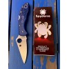 Нож складной Spyderco SC11PCBL Delica 4, CPM SPY 27 Blade, Cobalt Blue FRN Handle