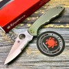 Нож складной Spyderco SC11PS Delica 4, Part Serrated Blade, Stainless Steel Handle