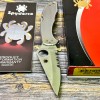 Нож складной Spyderco SC11PS Delica 4, Part Serrated Blade, Stainless Steel Handle