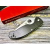 Нож складной Spyderco SC122CFPS Tenacious, Part Serrated Blade, Carbon Handle