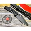Нож складной Spyderco SC122GBBKP Tenacious, Black Blade
