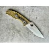 Нож складной Spyderco Tenacious, Part Serrated Blade, OD Green FRN Handle