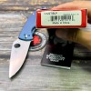 Нож складной Spyderco SC122TIBLP Tenacious R.I.L., Titanium Blue Handle