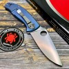 Нож складной Spyderco SC122TIBLP Tenacious R.I.L., Titanium Blue Handle