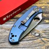 Нож складной Spyderco SC122TIBLP Tenacious R.I.L., Titanium Blue Handle