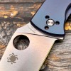 Нож складной Spyderco SC122TIBLP Tenacious R.I.L., Titanium Blue Handle