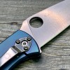 Нож складной Spyderco SC122TIBLP Tenacious R.I.L., Titanium Blue Handle