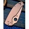 Нож складной Spyderco SC122TIP Tenacious R.I.L., Gray Titanium Handle