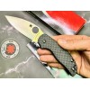 Нож складной Spyderco SC123CFPCL Sage 5, Carbon / G10 Handle
