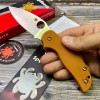 Нож складной Spyderco SC123GBORP Sage 5,  CPM-REX Blade, Orange G10 Handle