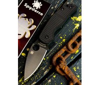 Нож складной Spyderco SC123GPBKMCBK Sage 5 Salt, Black MagnaCut Blade, Black Handle Нож складной Spyderco SC123GPBKMCBK Sage 5 Salt, Black MagnaCut Blade, Black Handle