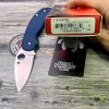 Нож складной Spyderco SC123GPCBL Sage 5, Cobalt Handle