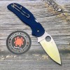 Нож складной Spyderco SC123GPCBL Sage 5, Cobalt Handle