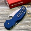 Нож складной Spyderco SC123GPCBL Sage 5, Cobalt Handle