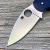 Нож складной Spyderco SC123GPCBL Sage 5, Cobalt Handle