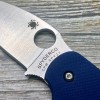 Нож складной Spyderco SC123GPCBL Sage 5, Cobalt Handle