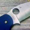 Нож складной Spyderco SC123GPCBL Sage 5, Cobalt Handle