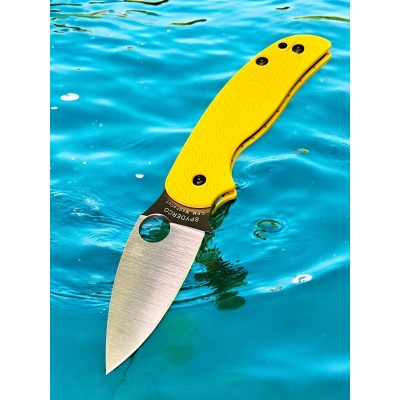 Нож складной Spyderco SC123PYL Sage 5 Salt, MagnaCut Blade