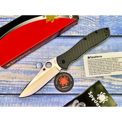 Нож складной Spyderco Gayle Bradley 2, CPM-M4 Blade, Carbon Fiber/G10 Laminate Handles