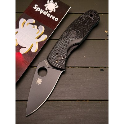 Нож складной Spyderco SC136PBBK Persistence, Black Blade, FRN Handle Нож складной Spyderco SC136PBBK Persistence, Black Blade, FRN Handle