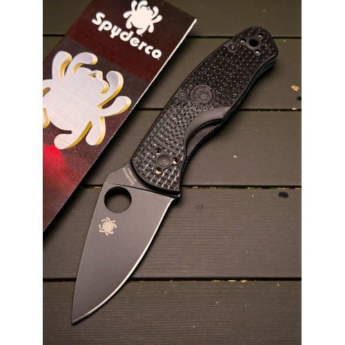 Нож складной Spyderco SC136PBBK Persistence, Black Blade, FRN Handle Нож складной Spyderco SC136PBBK Persistence, Black Blade, FRN Handle