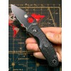 Нож складной Spyderco SC136PSBBK Persistence, Black Part Serrated Blade Нож складной Spyderco SC136PSBBK Persistence, Black Part Serrated Blade