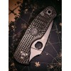 Нож складной Spyderco SC136PSBBK Persistence, Black Part Serrated Blade Нож складной Spyderco SC136PSBBK Persistence, Black Part Serrated Blade
