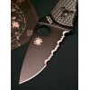 Нож складной Spyderco SC136PSBBK Persistence, Black Part Serrated Blade Нож складной Spyderco SC136PSBBK Persistence, Black Part Serrated Blade