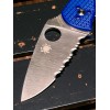 Нож складной Spyderco SC136PSBL Persistence, S35VN Serrated Blade Нож складной Spyderco SC136PSBL Persistence, S35VN Serrated Blade
