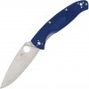 Нож складной Spyderco SC142PBL Resilience, S35VN Blade, Blue Handle