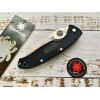 Нож складной Spyderco Resilience, Part Serrated Blade, FRN Handle