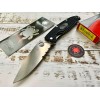 Нож складной Spyderco Resilience, Part Serrated Blade, FRN Handle
