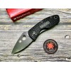Нож складной Spyderco SC148SBBK Ambitious, Black Serrated Blade, FRN Handle