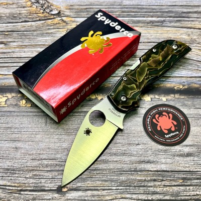 Нож складной Spyderco SC152RNP Chaparral, CTS-XHP Blade, Raffir Noble Handle