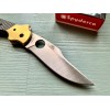 Нож складной Spyderco Schempp Bowie