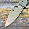 Нож складной Spyderco SC220GPGY Polestar, CTS-BD1 Blade