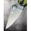 Нож складной Spyderco SC223GBKYLMCP Para-Military 3 Salt, MagnaCut Blade, Yellow Black Handle