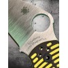 Нож складной Spyderco SC223GBKYLMCP Para-Military 3 Salt, MagnaCut Blade, Yellow Black Handle