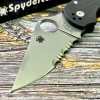 Нож складной Spyderco SC223GPS  Para-Military 3, Part Serrated Blade