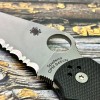 Нож складной Spyderco SC223GPS  Para-Military 3, Part Serrated Blade