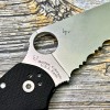 Нож складной Spyderco SC223GPS  Para-Military 3, Part Serrated Blade