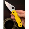 Нож складной Spyderco SC223PYL Para-Military 3 Salt, MagnaCut Blade, Yellow Handle Нож складной Spyderco SC223PYL Para-Military 3 Salt, MagnaCut Blade, Yellow Handle