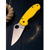 Нож складной Spyderco SC223PYL Para-Military 3 Salt, MagnaCut Blade, Yellow Handle Нож складной Spyderco SC223PYL Para-Military 3 Salt, MagnaCut Blade, Yellow Handle