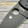 Нож складной Spyderco Shaman, Black Blade