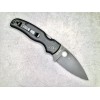 Нож складной Spyderco SC229GSBK Shaman, Black Serrated Blade