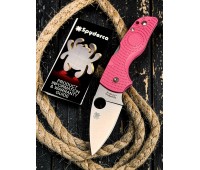 Нож складной Spyderco SC230PPN Lil Native, Pink Handle Нож складной Spyderco SC230PPN Lil Native, Pink Handle