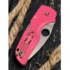 Нож складной Spyderco SC230PPN Lil Native, Pink Handle Нож складной Spyderco SC230PPN Lil Native, Pink Handle
