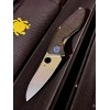 Нож складной Spyderco SC235CFTIP Drunken