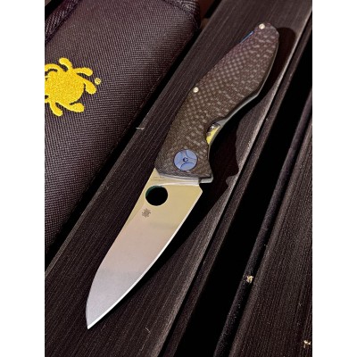 Нож складной Spyderco SC235CFTIP Drunken