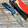 Нож складной Spyderco SC243FSK390 Endela, K390 Serrated Blade